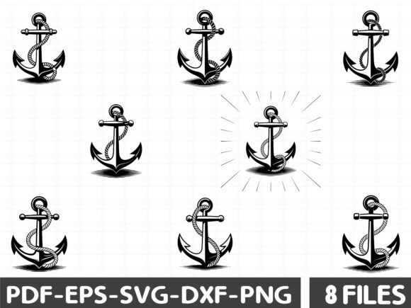 Anchor Svg, Ship Anchor Svg