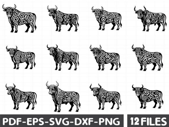 Bull Celtic Stencil Review
