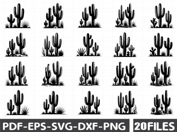 Cactus Scene Svg Bundle