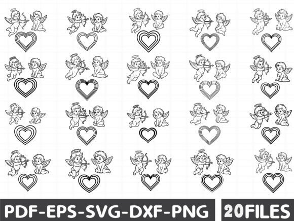 Cupid SVG, Valentine SVG, Angel SVG