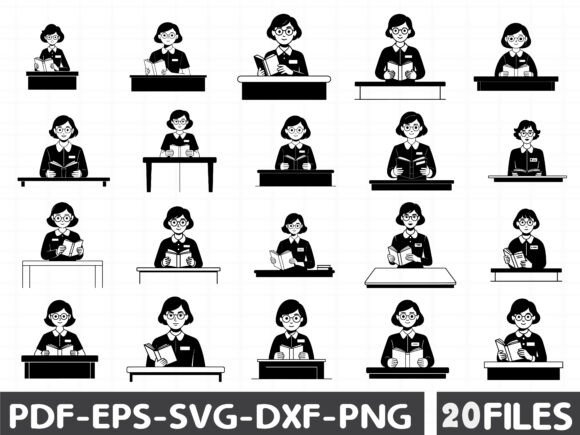 Librarian SVG Review