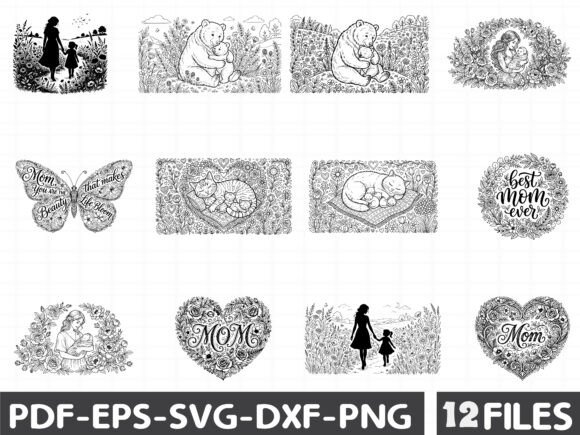 Mother’s Day Clipart Bundle