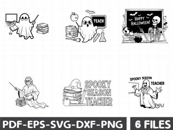 Spooky Teacher Svg Halloween Svg