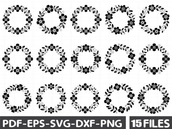Spring Floral Laurel SVG Review