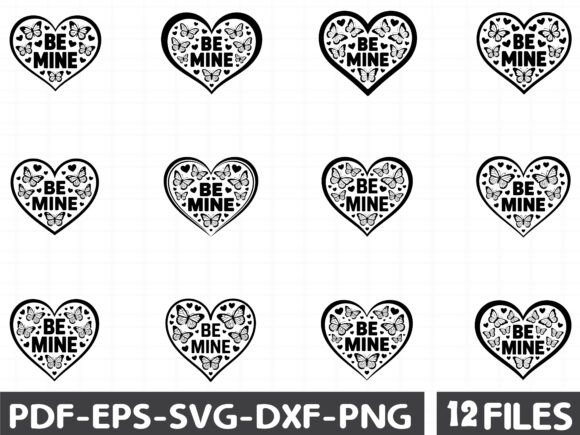 Valentine's SVG, Be Mine Valentine